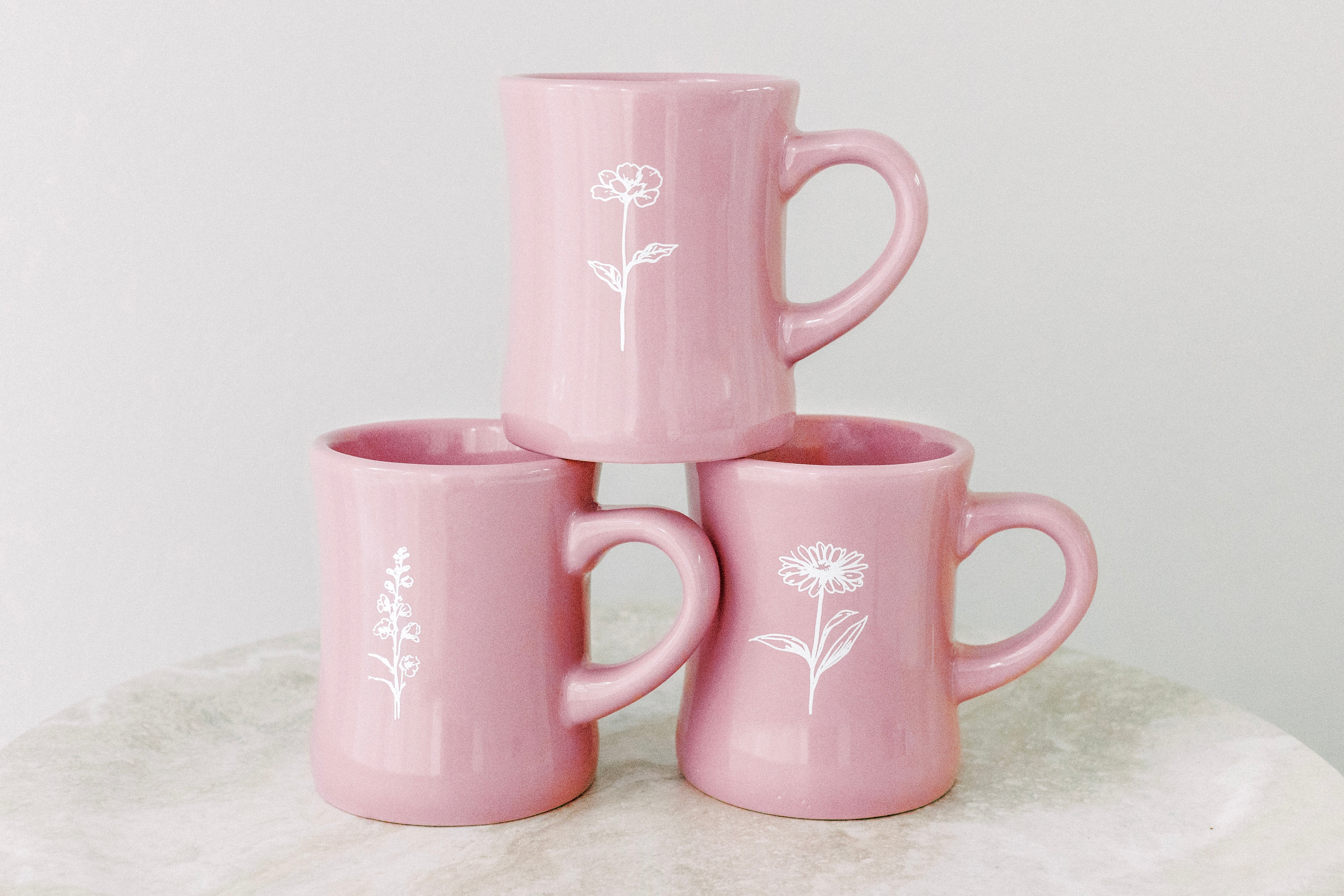 **Limited Quantities** Birth Flower Mugs