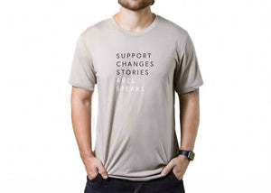 Support Changes Stories Unisex Tee (Adult)